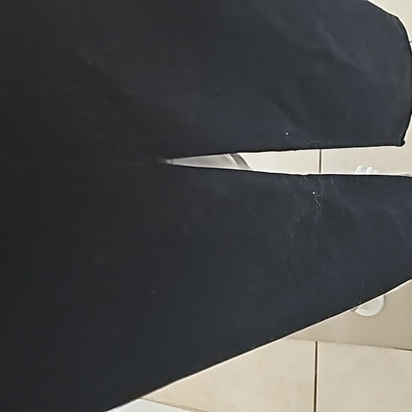 Talbots Corduroy Black Jumper Maxi Dress Sleeveless Side  buttons Size M - Picture 13 of 13